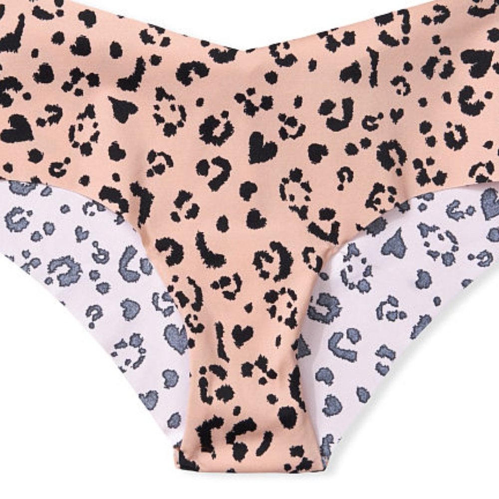 VS Cheeky Leopard No-Show NWT XL - Picture 8 of 10